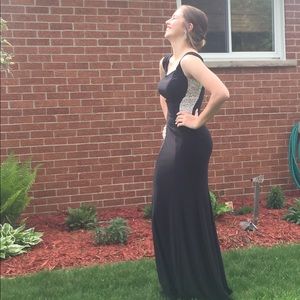 Black prom dress
